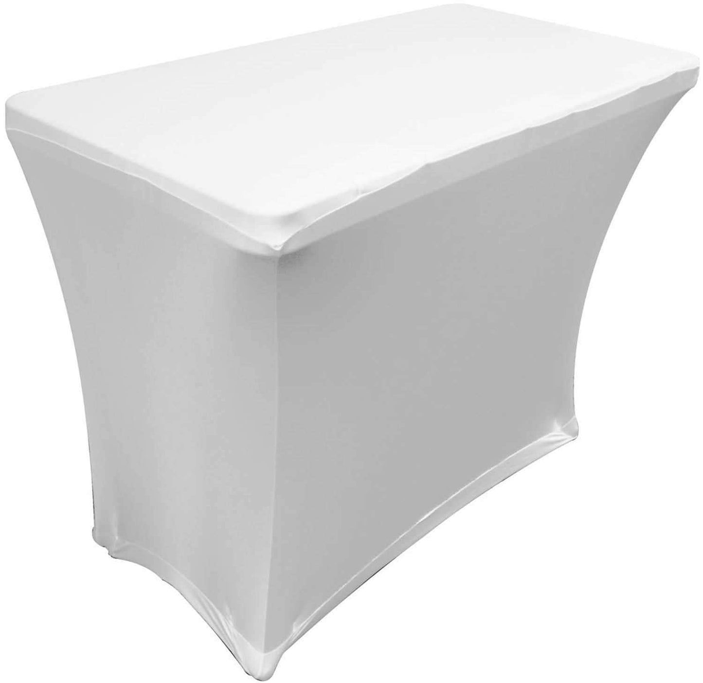 Odyssey SPATBL4WHT 4 Ft Performers Table Cover - White - PSSL ProSound and Stage Lighting