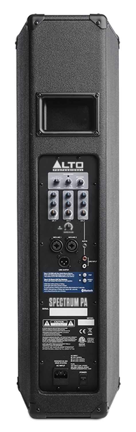Alto Professional Spectrum PA Portable PA System with LED Light - PSSL ProSound and Stage Lighting