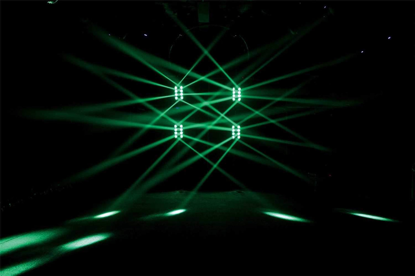 Epsilon Spyder Beam RGBW LED Double Moving Head Light - PSSL ProSound and Stage Lighting