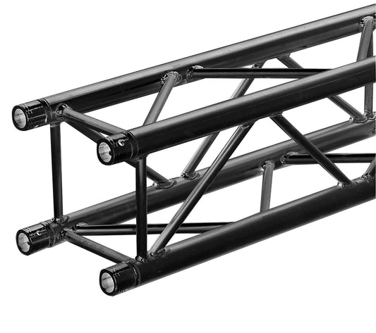 Square 12-In Truss F34 Black Straight 9.02Ft - PSSL ProSound and Stage Lighting