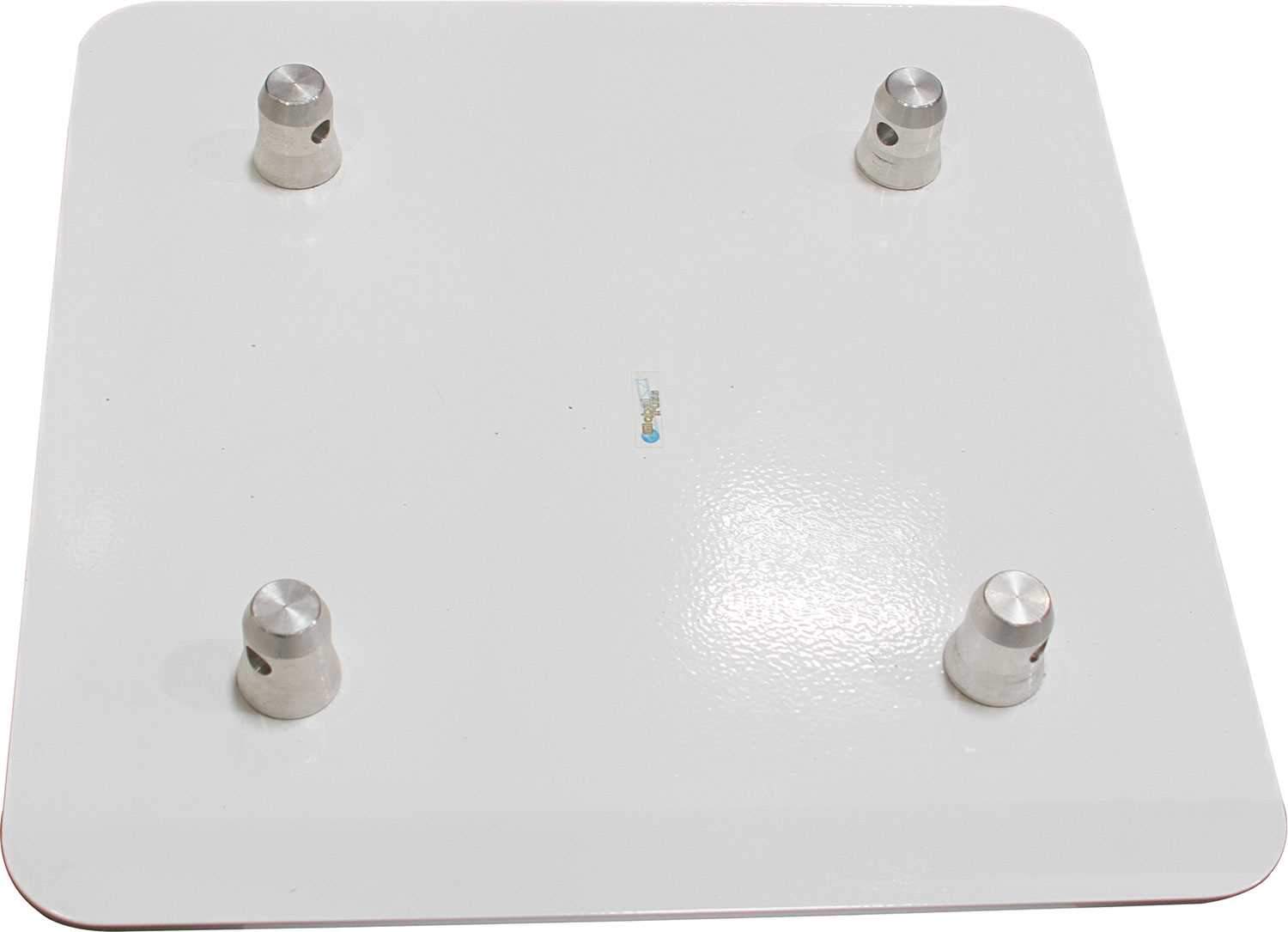 Global Truss SQ-4137H-WHT 16" X 16" Base Plate White for F34 - PSSL ProSound and Stage Lighting