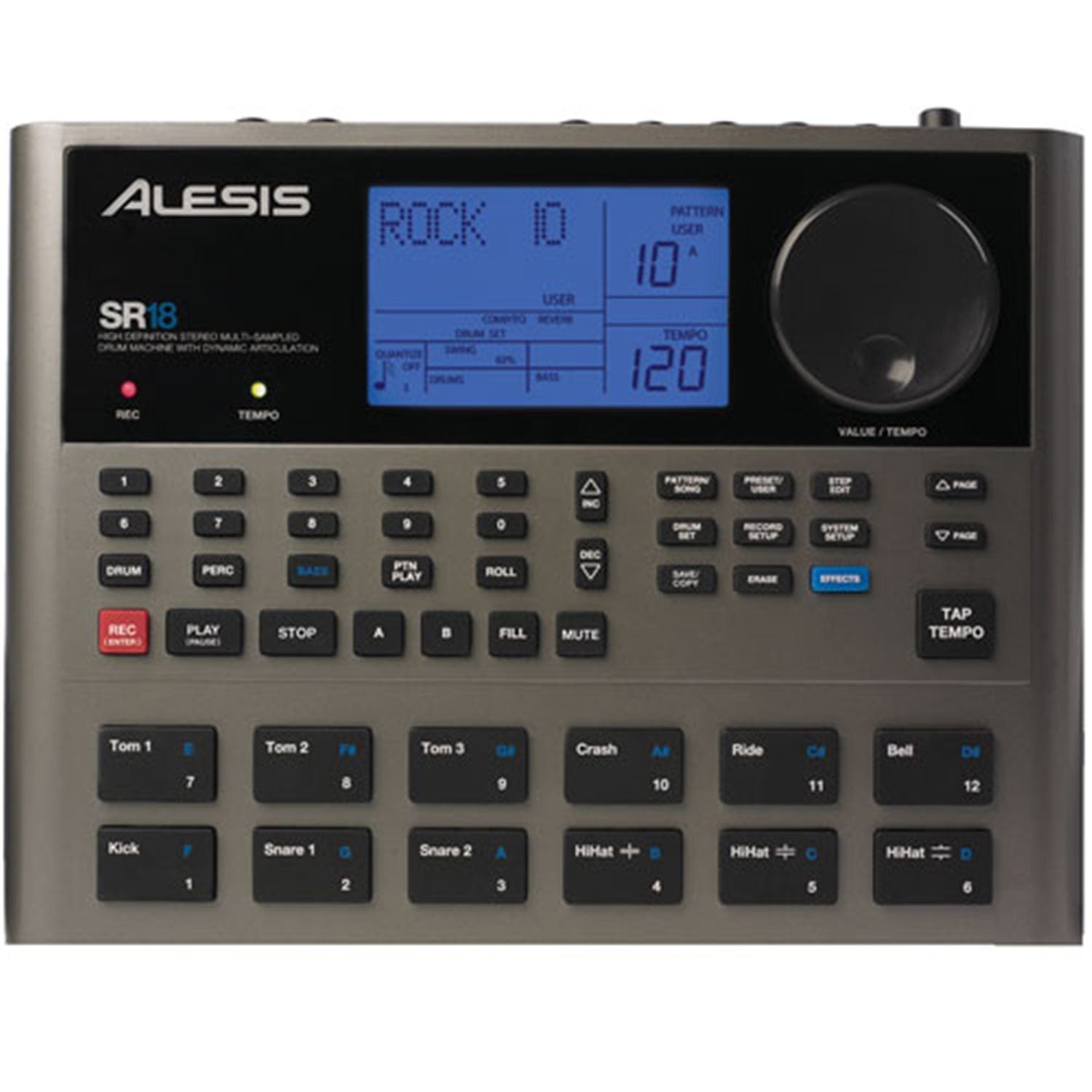 Alesis SR-18 Professional Drum Machine | PSSL ProSound and Stage