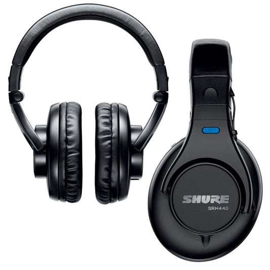 Shure SRH440 Professional Studio Headphones - PSSL ProSound and Stage Lighting