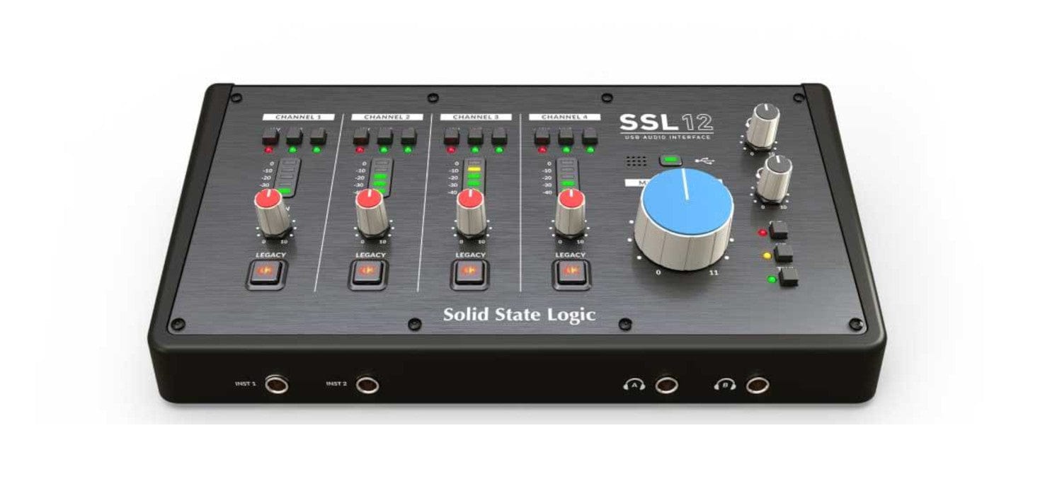 Solid State Logic SSL12 USB Audio Interface | PSSL ProSound and