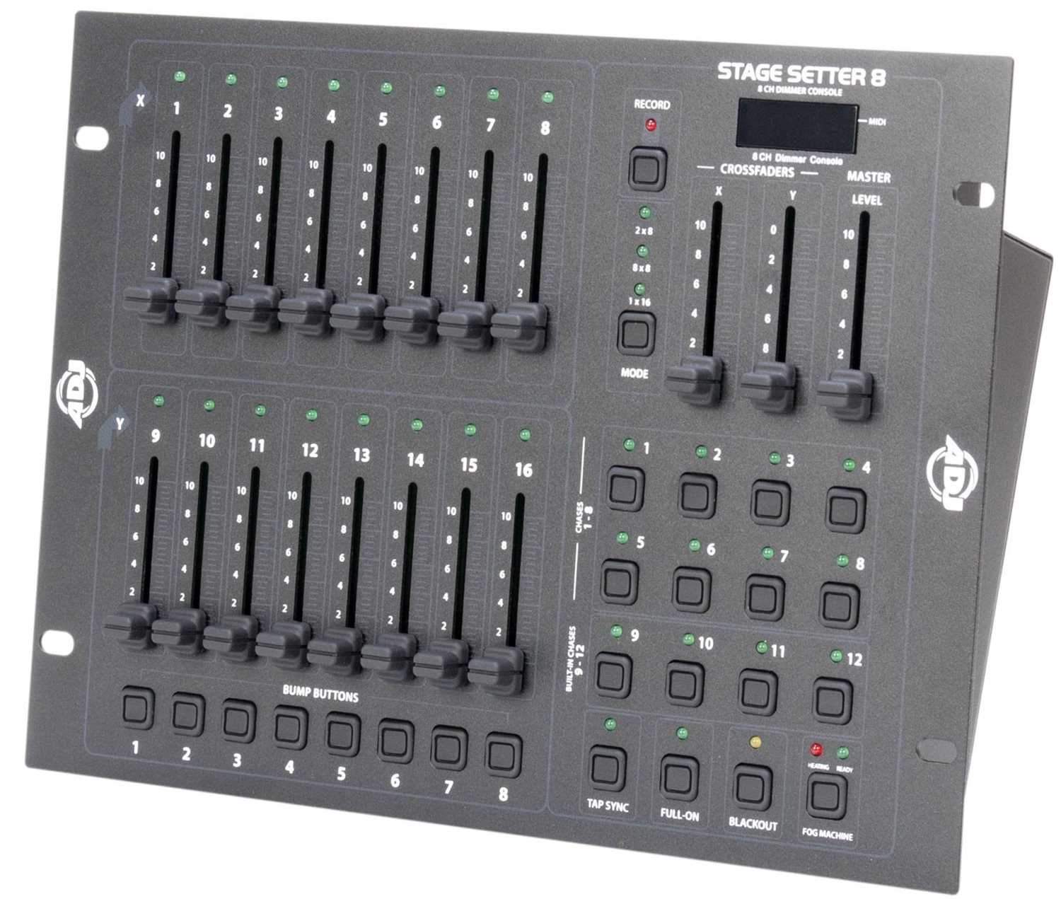 ADJ American DJ Stage Setter 8 Channel Lighting Controller - PSSL ProSound and Stage Lighting