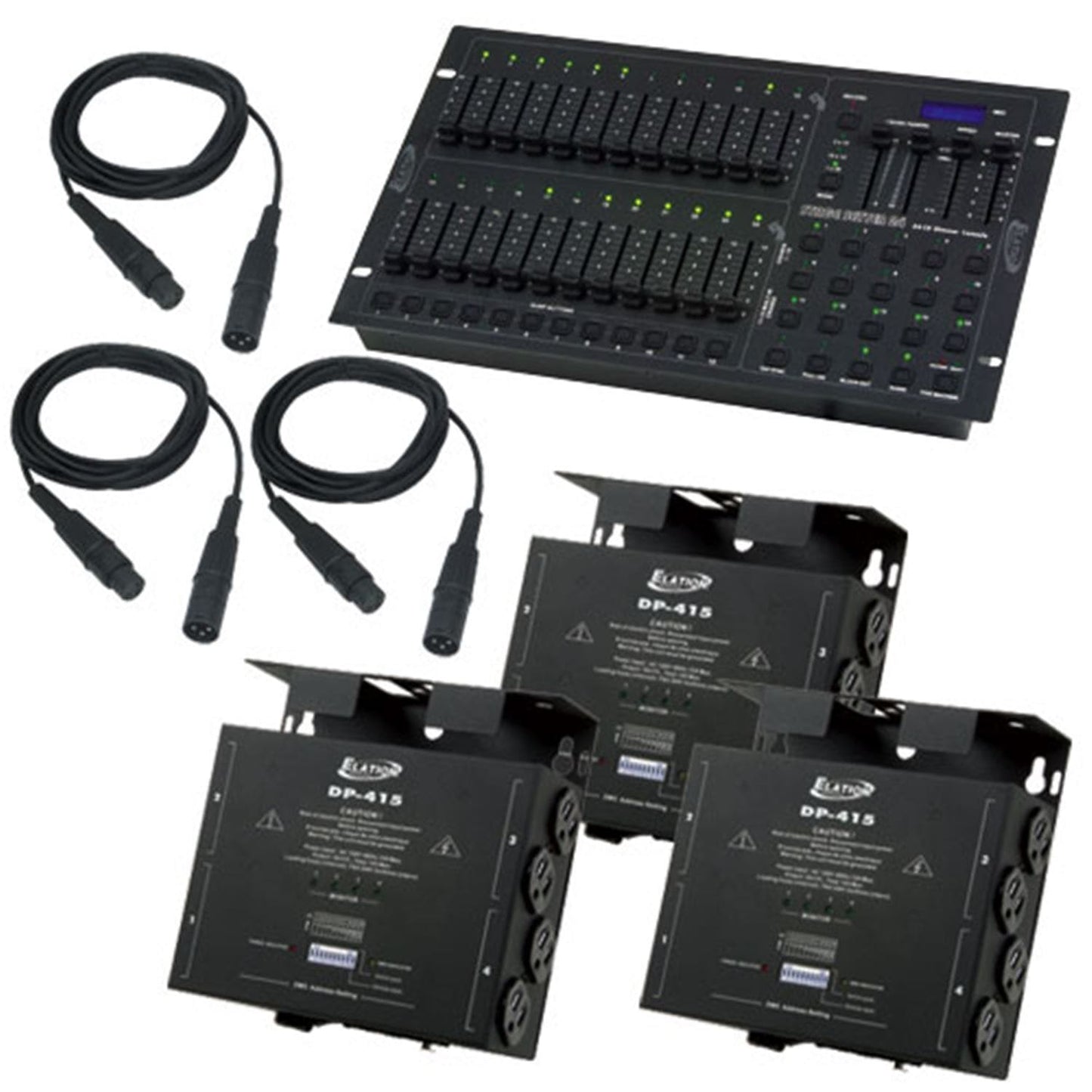 ADJ American DJ Stage Pak 2 DMX Control & Dimmer Packs - PSSL ProSound and Stage Lighting