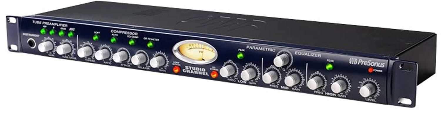 PreSonus Studio Channel Strip with Class A Vacuum Tube Preamplifier - PSSL ProSound and Stage Lighting