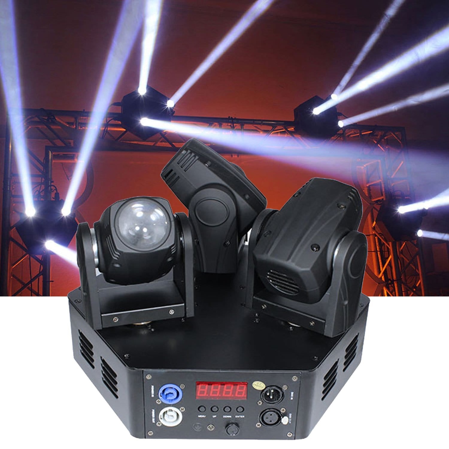 Blizzard SwitchBlade X3 Triple LED Moving Head Light - PSSL ProSound and Stage Lighting