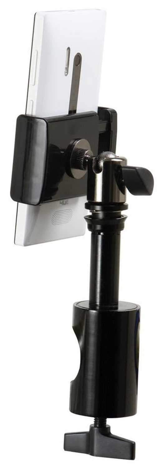 On-Stage Universal Phone Holder with Round Clamp - PSSL ProSound and Stage Lighting