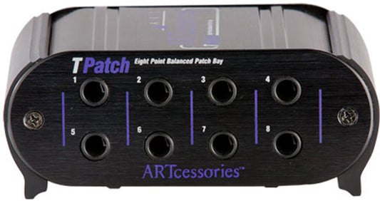 ART TPatch Eight Point Patch Bay - PSSL ProSound and Stage Lighting