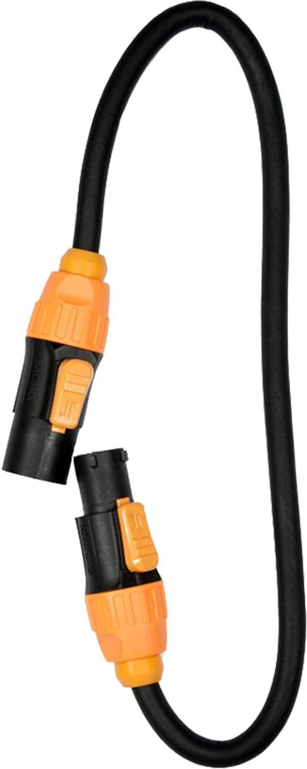 ADJ American DJ TRUE 1 IP65 Power Link Cable 1.64 Ft (.5M) - PSSL ProSound and Stage Lighting
