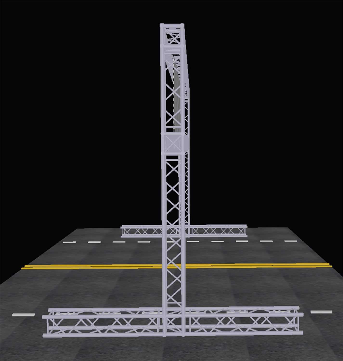 Global Truss 22 Foot x 13 Foot F34 Finish Line Structure - PSSL ProSound and Stage Lighting