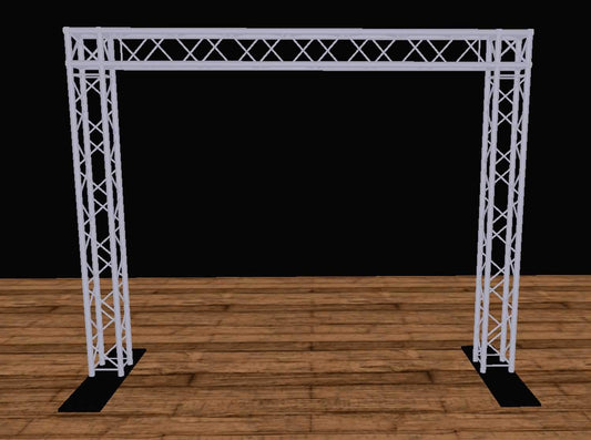 Global Truss 10 Foot x 10 Foot F34 Goal Post Truss System - PSSL ProSound and Stage Lighting