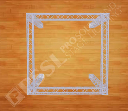 Global Truss 10 Ft x 10 Ft F34 Truss Display Booth System - PSSL ProSound and Stage Lighting