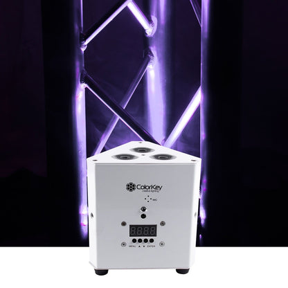 ColorKey TrussPar QUAD 3 White LED Truss Warmer Light - PSSL ProSound and Stage Lighting