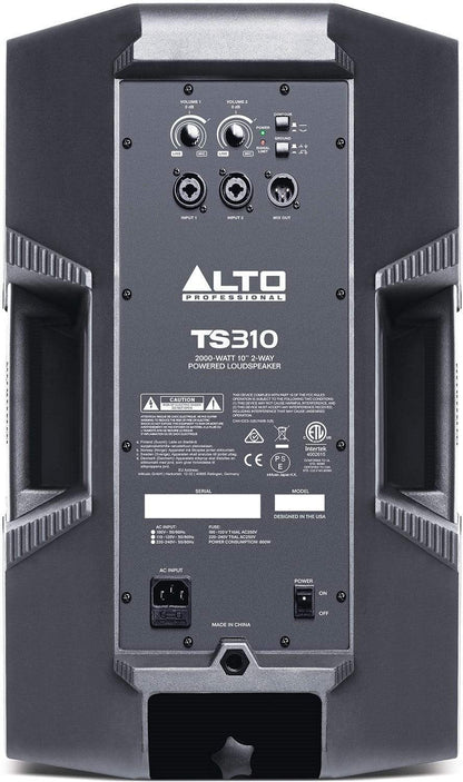Alto Professional TS310 10-Inch 2 Way 2000w Powered Speaker - PSSL ProSound and Stage Lighting