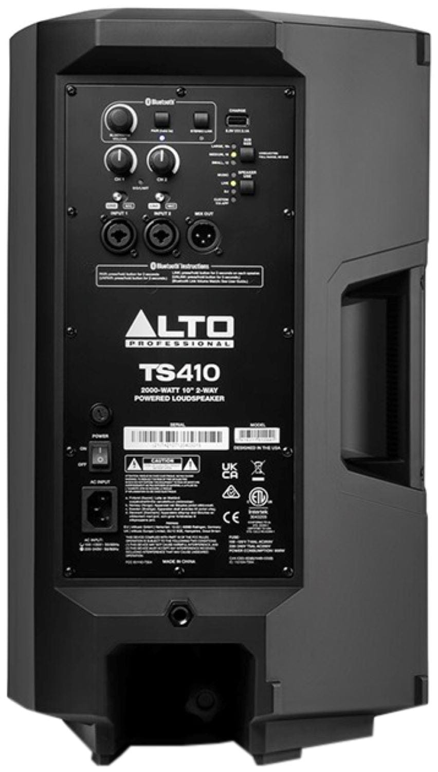 ALTO PROFESSIONAL STEALTH TS410XUS 2000 WATT 10 IN 2-WAY POWERED SPEAKER - PSSL ProSound and Stage Lighting