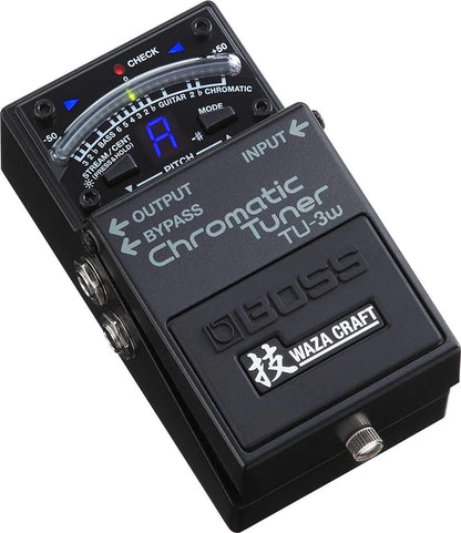 Boss TU-3W Waza Craft Guitar Chromatic Tuner Pedal - PSSL ProSound and Stage Lighting