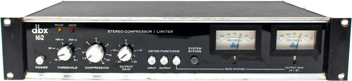 DBX 162 Stereo Compressor/Limiter Dbx 162 - PSSL ProSound and Stage Lighting