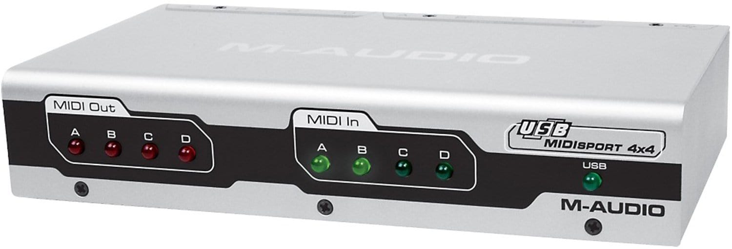 M-Audio MIDISPORT 4x4 4 Port MIDI Interface - PSSL ProSound and Stage Lighting
