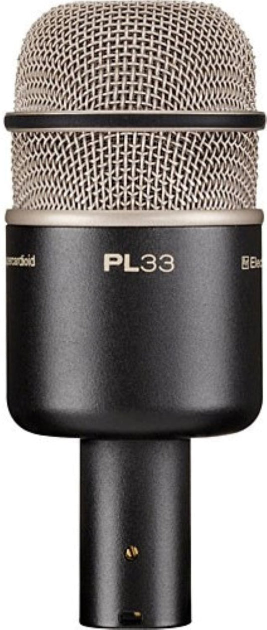 Electro-Voice PL33 Supercardioid Microphone - PSSL ProSound and Stage Lighting