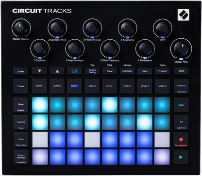 Novation Circuit Tracks Stand Alone Groove Box - ProSound and Stage Lighting
