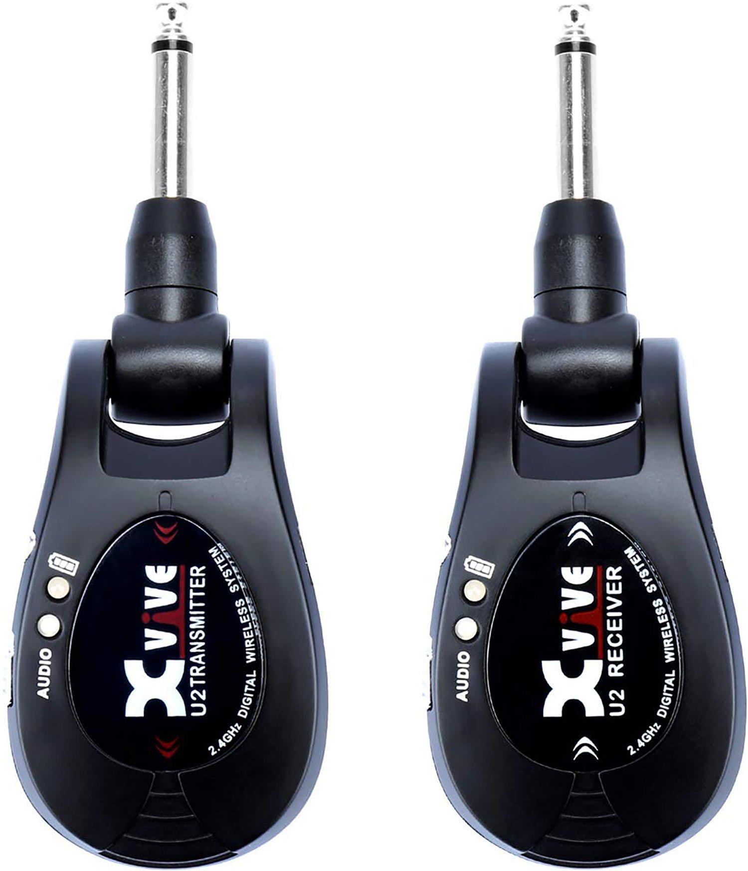 Xvive U2 Rechargable Guitar Wireless System Black