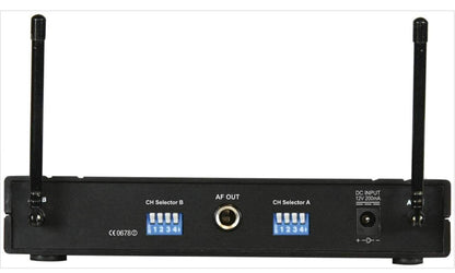 Gemini UHF-216M UHF Dual Handheld Wireless Mic System - PSSL ProSound and Stage Lighting
