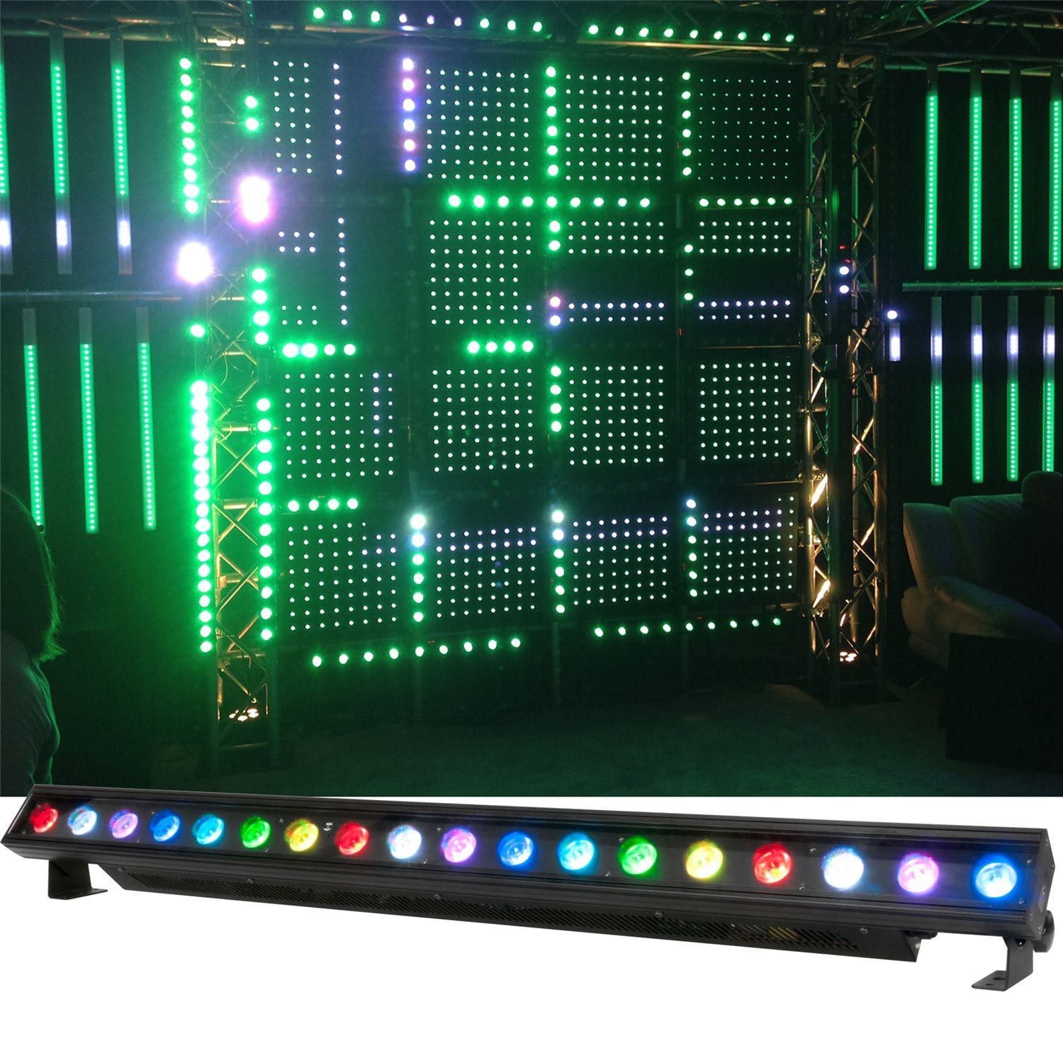 ADJ American DJ Ultra Kling Bar 18 1 Meter 18X3-Watt RGB LED Bar - PSSL ProSound and Stage Lighting