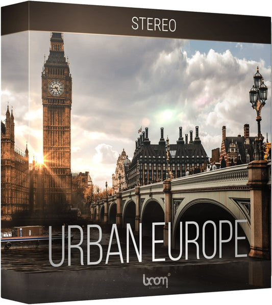 BOOM Urban Europe Stereo Sound Effects - PSSL ProSound and Stage Lighting