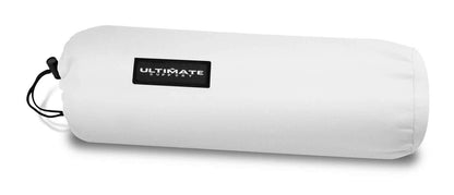 Ultimate USDJ-4TCW 4 Ft DJ/Entertainers Table Cover - White - PSSL ProSound and Stage Lighting