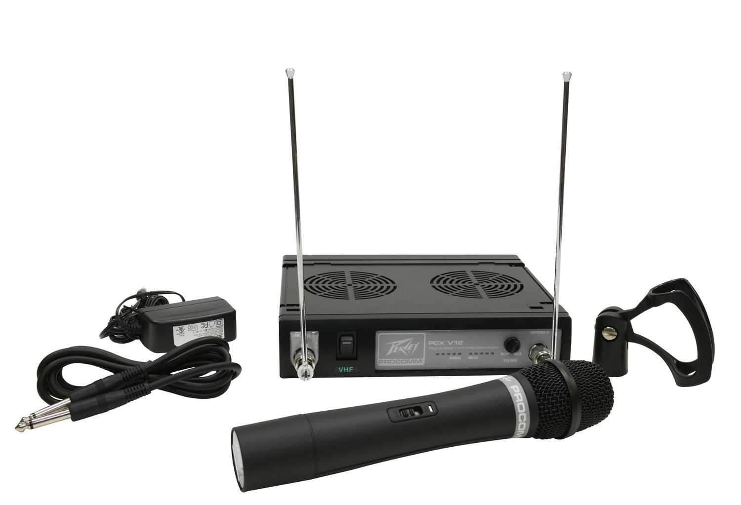 Peavey V12 Vhf Wireless Handheld Microphone System - PSSL ProSound and Stage Lighting