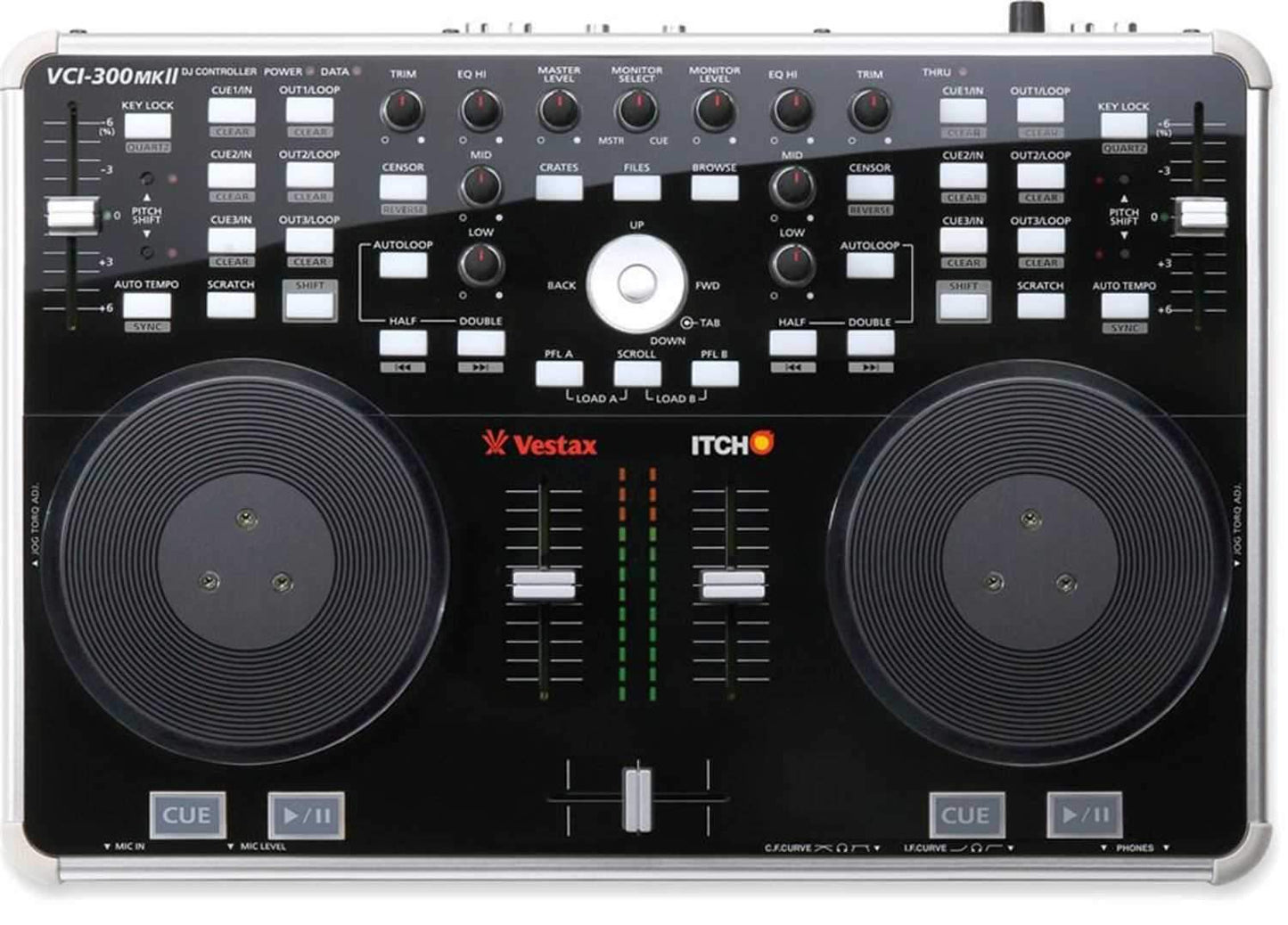 Vestax VCI-300 MKII Controller with Serato Itch - PSSL ProSound and Stage Lighting