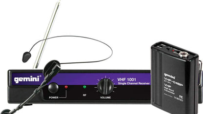 Gemini VHF-1001M Vhf Handheld Wireless Mic System - PSSL ProSound and Stage Lighting