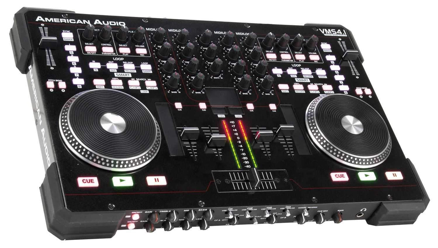 American Audio VMS4.1 4-Channel DJ Controller - PSSL ProSound and Stage Lighting