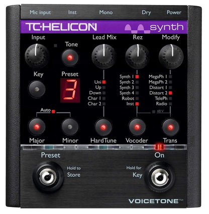 TC Helicon VOICETONE-SYNTH Voice Synth - PSSL ProSound and Stage Lighting
