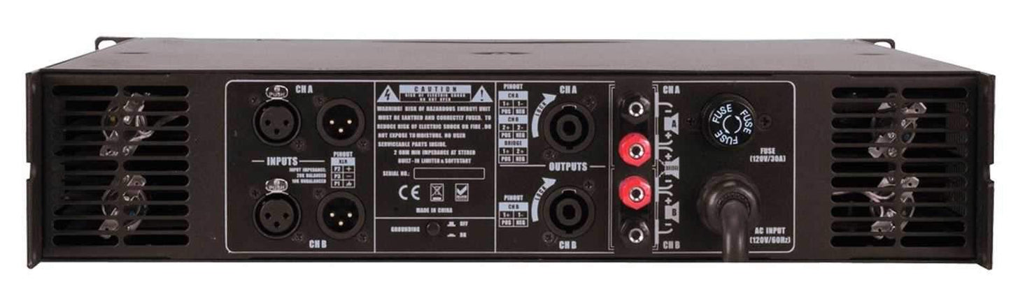 American Audio VX2500 Amplifier With LCD Panel - PSSL ProSound and Stage Lighting