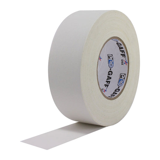 PRO White Gaffers Stage Tape 2 In x 55 Yds - PSSL ProSound and Stage Lighting