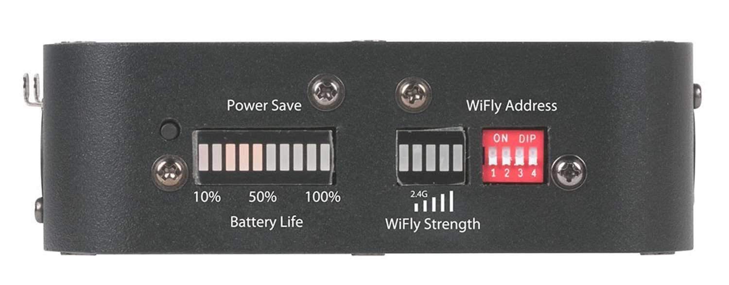 American DJ WiFLY Battery Wireless DMX Transceiver - PSSL ProSound and Stage Lighting