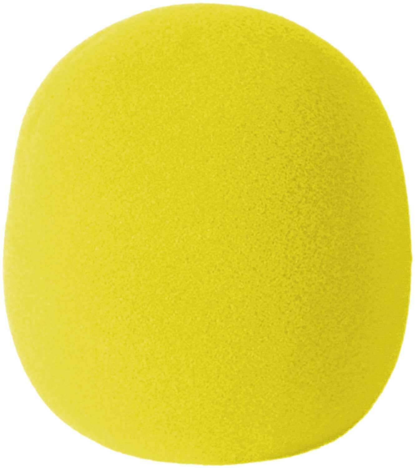 Large Yellow Microphone Windscreen - PSSL ProSound and Stage Lighting