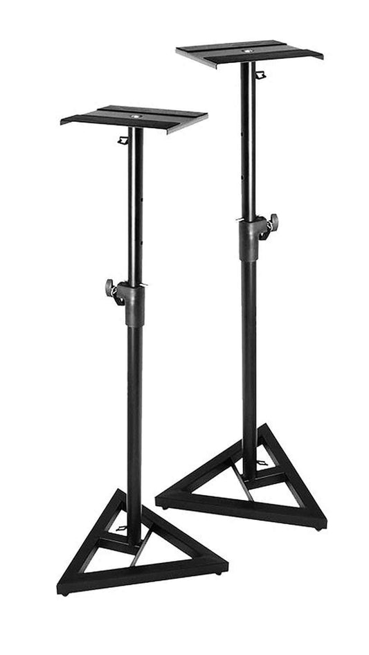ProX X-MS12 Adjustable Studio Monitor Stand Pair - PSSL ProSound and Stage Lighting