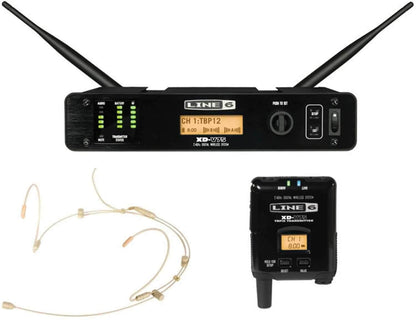 Line 6 XD-V75HS-TAN Digital Wireless Headset Mic System - Tan - PSSL ProSound and Stage Lighting
