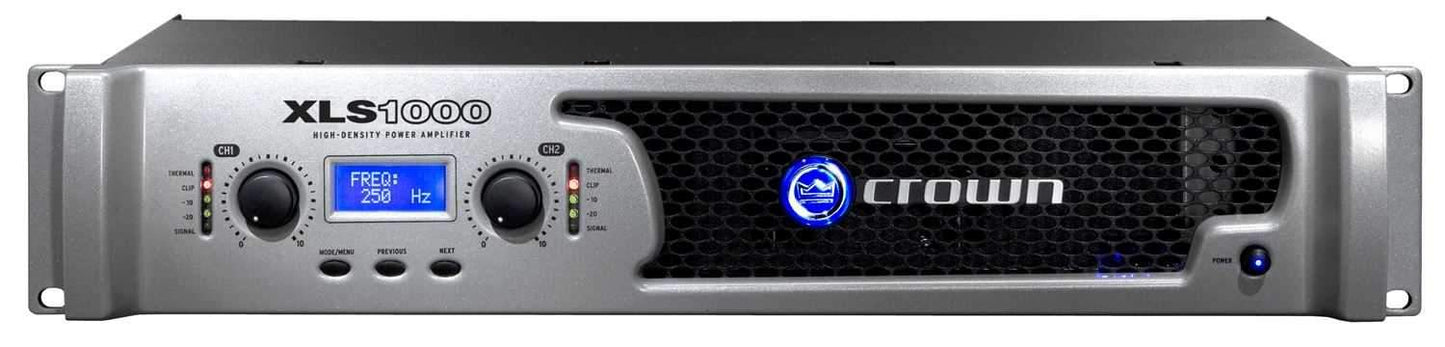 Crown XLS1000 Pro XLS PA Power Amplifier - PSSL ProSound and Stage Lighting