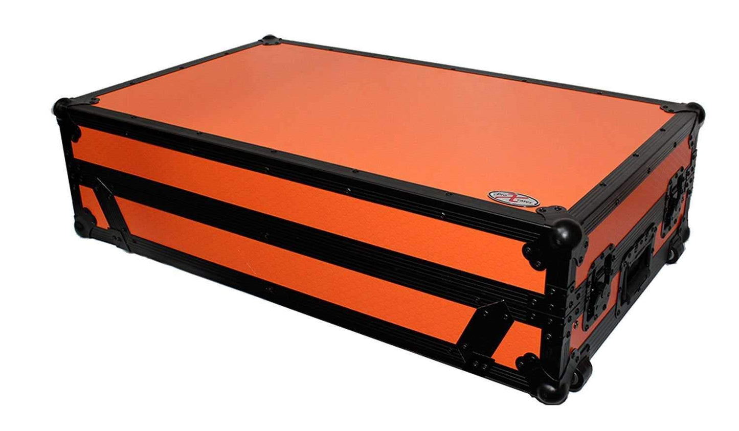 ProX XS-DDJSZWLTOB Black on Orange Flight Case for Pioneer DDJ-SZ2 - PSSL ProSound and Stage Lighting