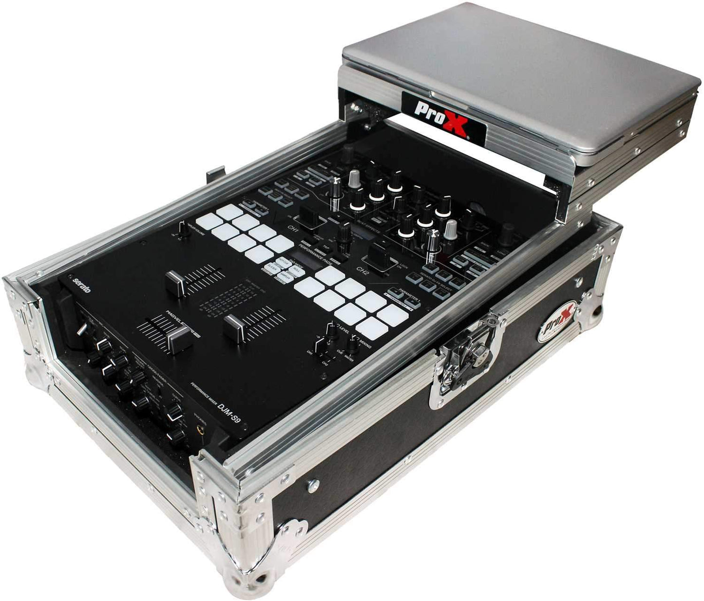 ProX XS-DJMS9LT Case for Pioneer DJM-S9 with Laptop Shelf - PSSL ProSound and Stage Lighting