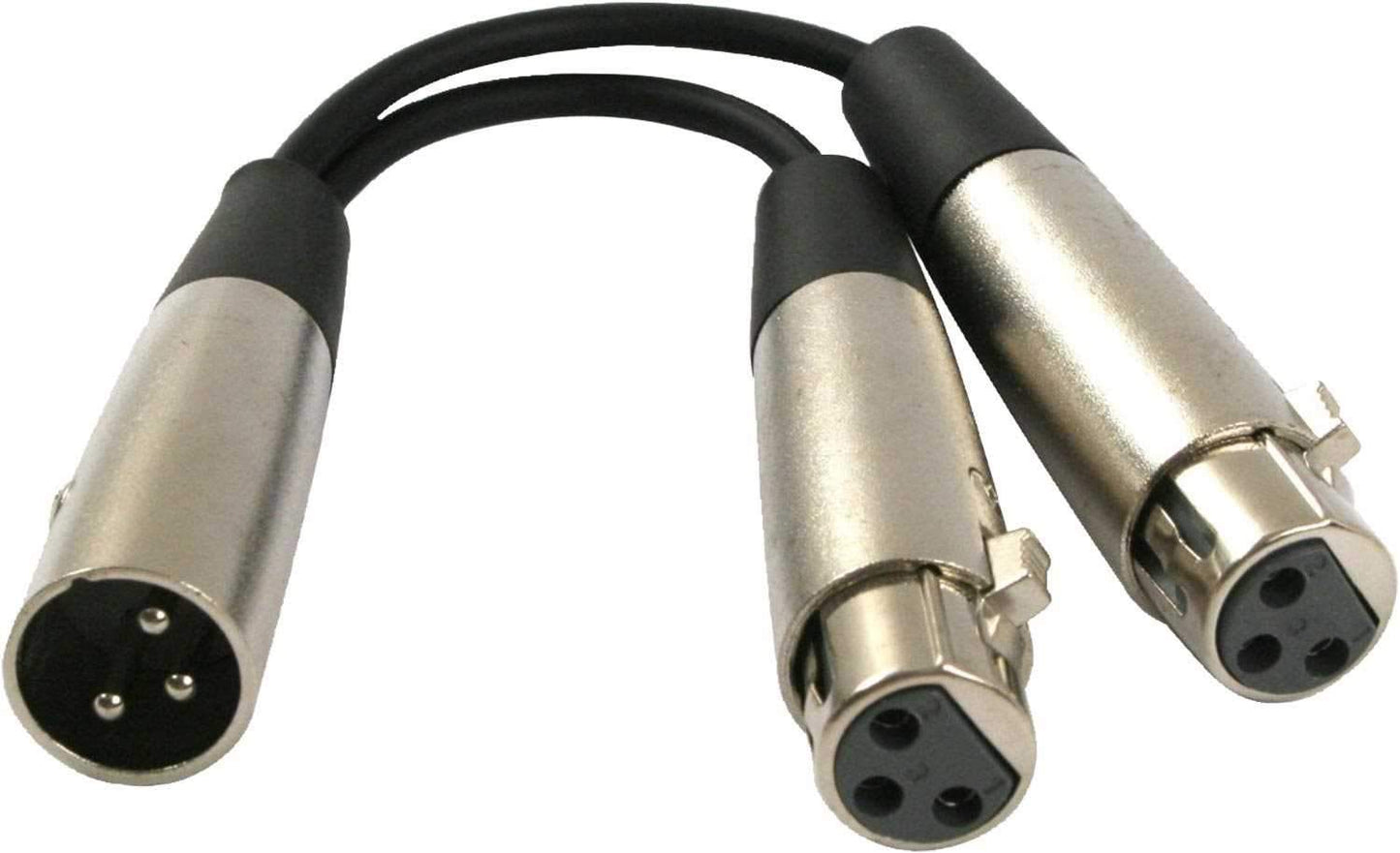 Hosa YXF-119 XLR (M) to Dual XLR (F) Y-Cable - PSSL ProSound and Stage Lighting