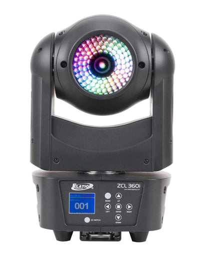 Elation ZCL 360i 90-Watt RGBW LED Moving Head Light - PSSL ProSound and Stage Lighting