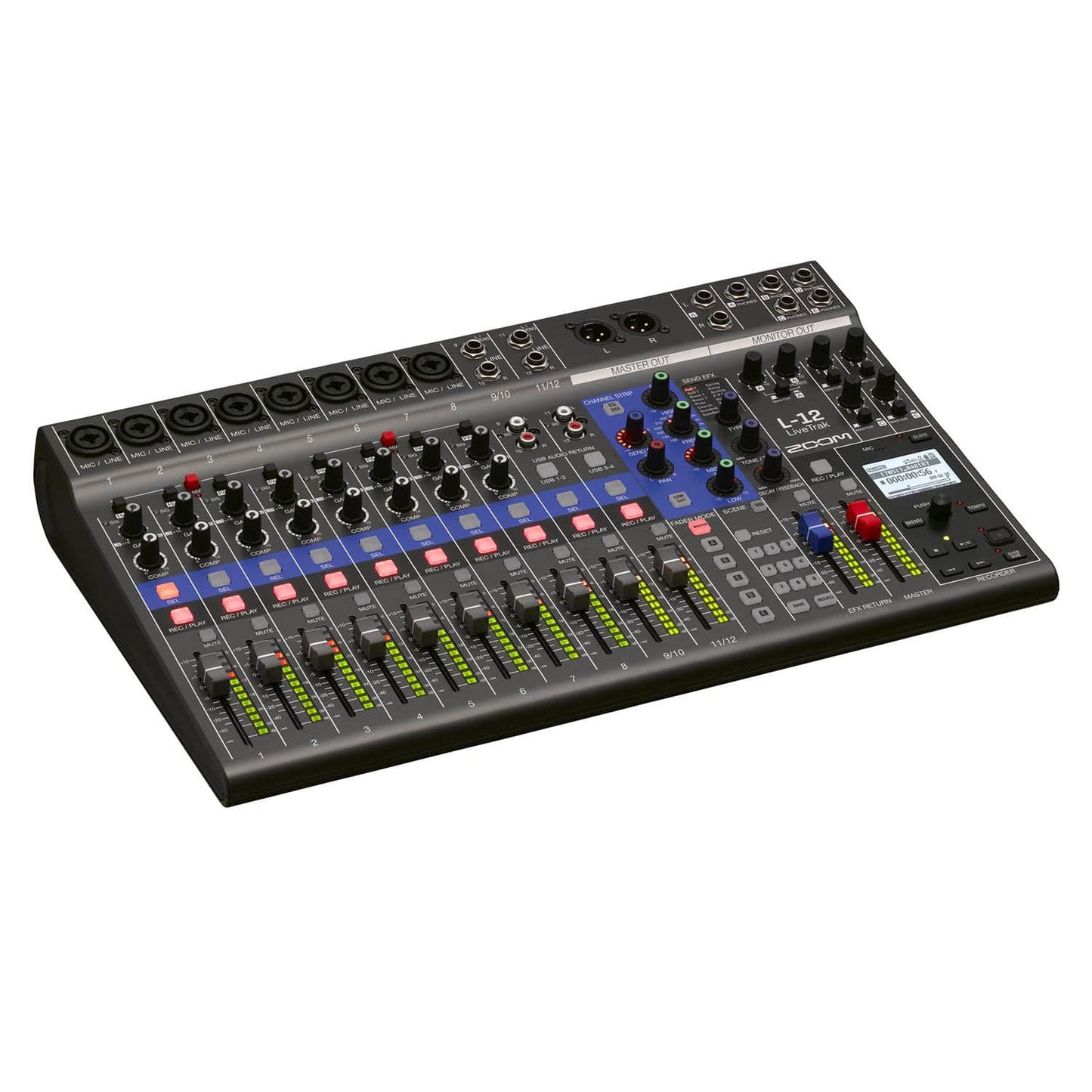 Zoom LiveTrak L-12 Live Digital Mixer & Recorder - PSSL ProSound and Stage Lighting