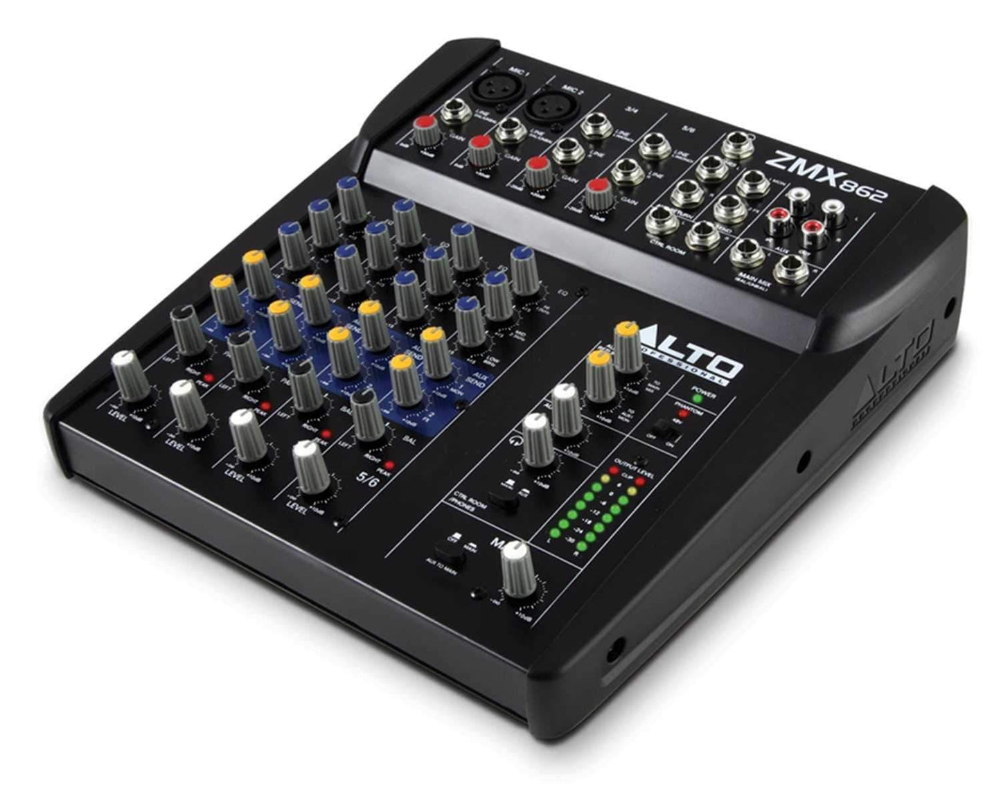 Alto Professional Zephyr ZMX862 6-Channel Compact PA Mixer - PSSL ProSound and Stage Lighting