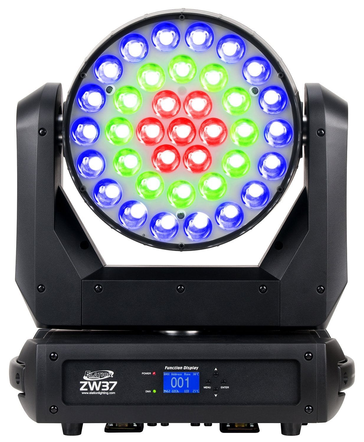 Elation ZW37 Wash Beam RGBW Moving Head Light - PSSL ProSound and Stage Lighting